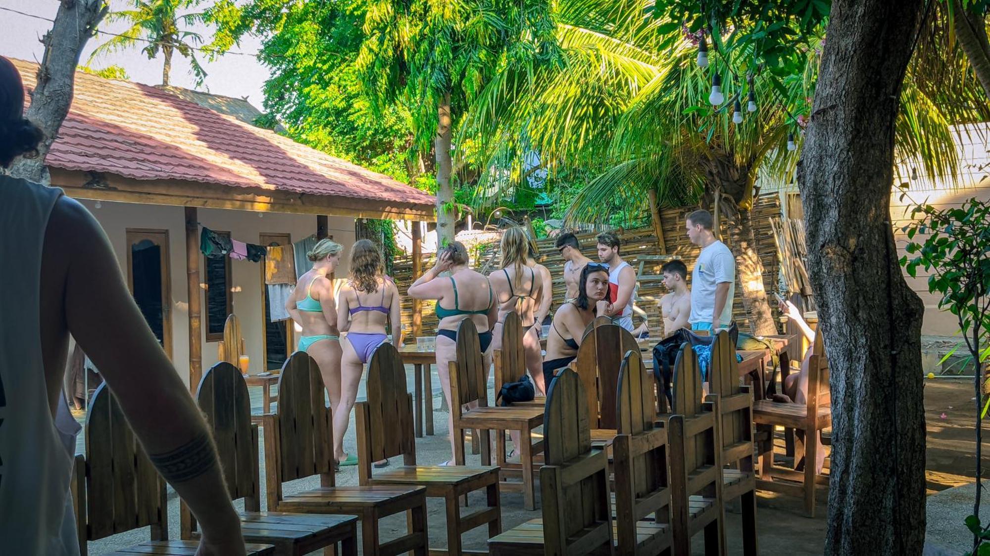 Jati Village, Party Hostel And Bungalows Gili Trawangan Zewnętrze zdjęcie
